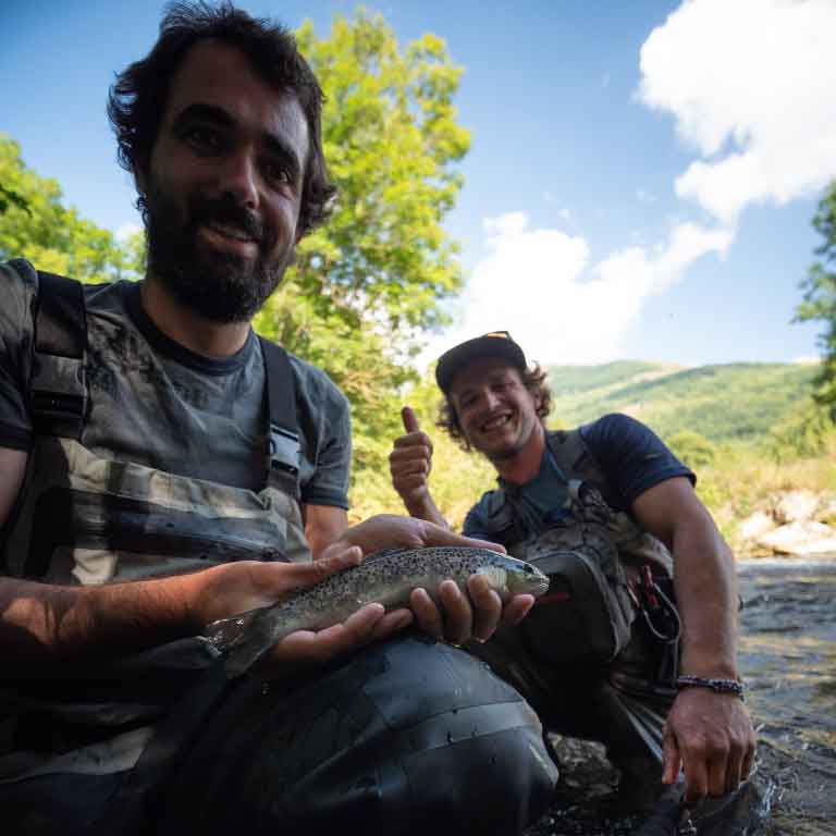 Bon cadeau pêche au toc dans les Pyrénées avec Damien Toussaint - Guide de pêche